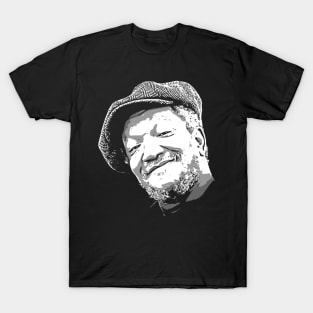 Fred Sanford black and white style T-Shirt